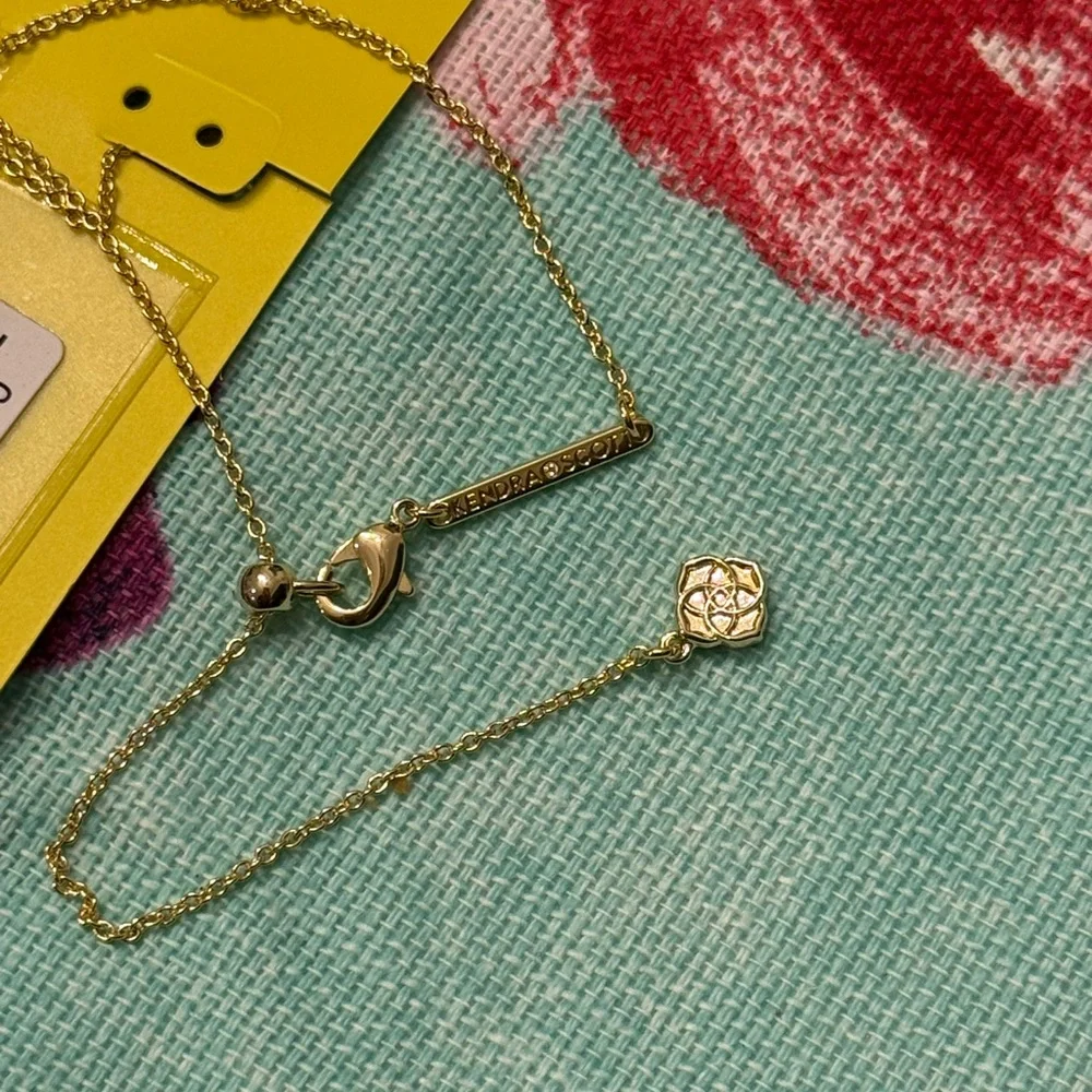 Kendra Scott Gold 'Shine' Necklace - Picture 5 of 5
